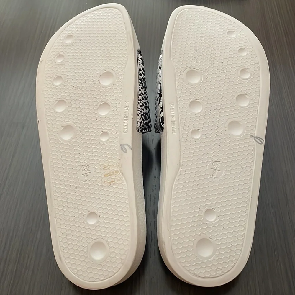 P448 Snakeskin Slides Sandals Super Water Resistant EUR42 US9 **NEW**